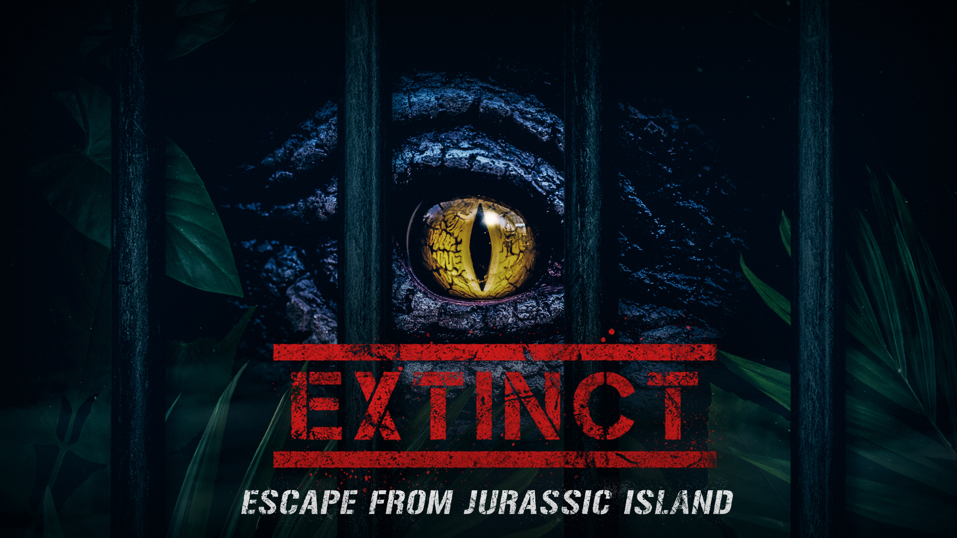 Houdini's Escape Rooms. Extinct - Escape from Jurassic Island